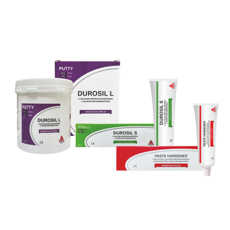 PRESIDENT DENTAL DUROSIL KIT (Durosil L-Durosil S-Paste Hardener)